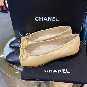 chanel flats 39